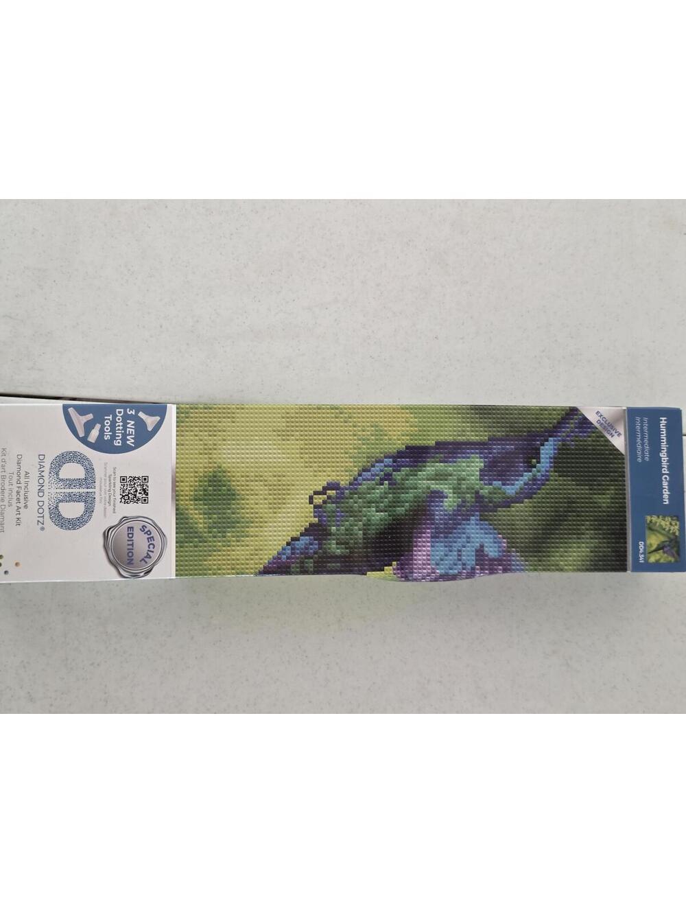 Diamond Dotz Hummingbird Garden Diamond Painting Kit DD4.341 New